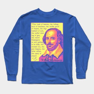 Shakespeare Insult Long Sleeve T-Shirt